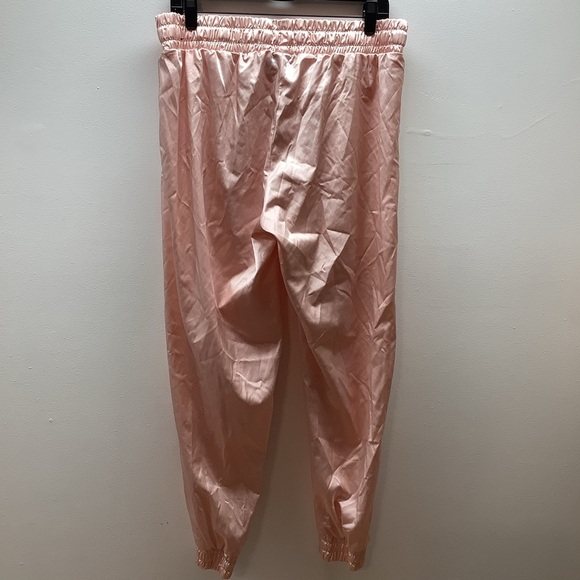 Nike Women's Size XL Light Pink Satin Joggers. Preloved - Picture 3 of 5